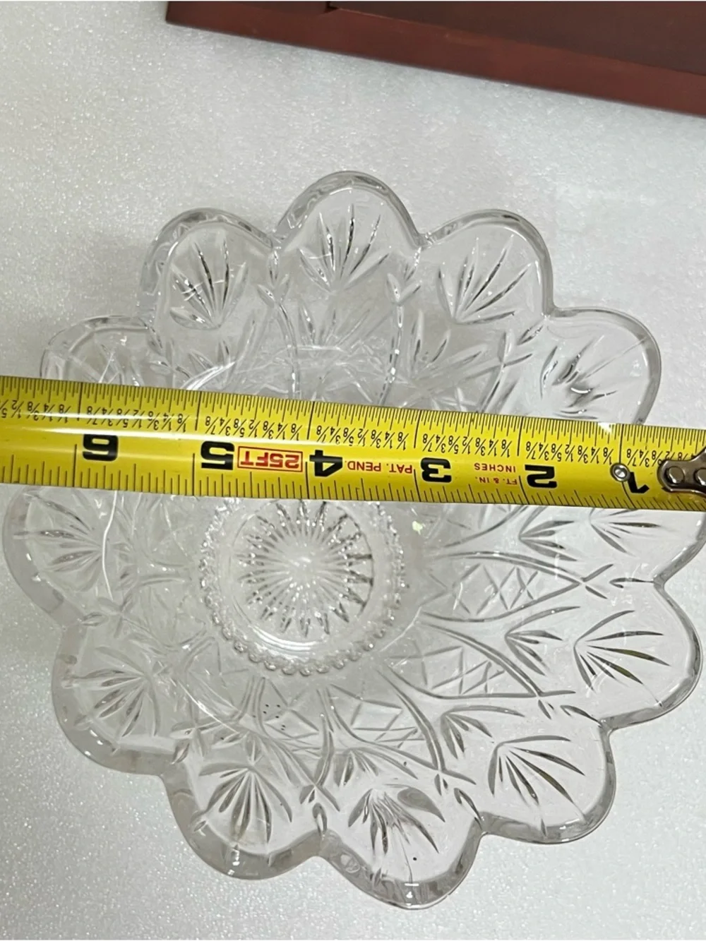 N/A crystal bowl